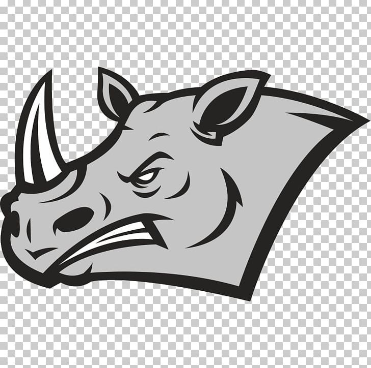Rhinoceros PNG, Clipart, Black, Black And White, Black Rhinoceros, Carnivoran, Computer Icons Free PNG Download