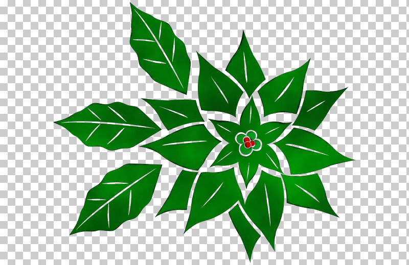 Holly PNG, Clipart, Flower, Green, Holly, Leaf, Paint Free PNG Download