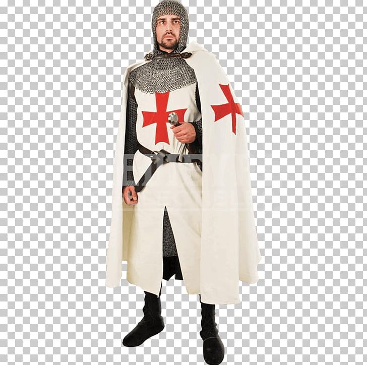 Crusades Robe Knights Templar Cloak Cape PNG, Clipart, Cape, Cloak, Clothing, Costume, Costume Design Free PNG Download