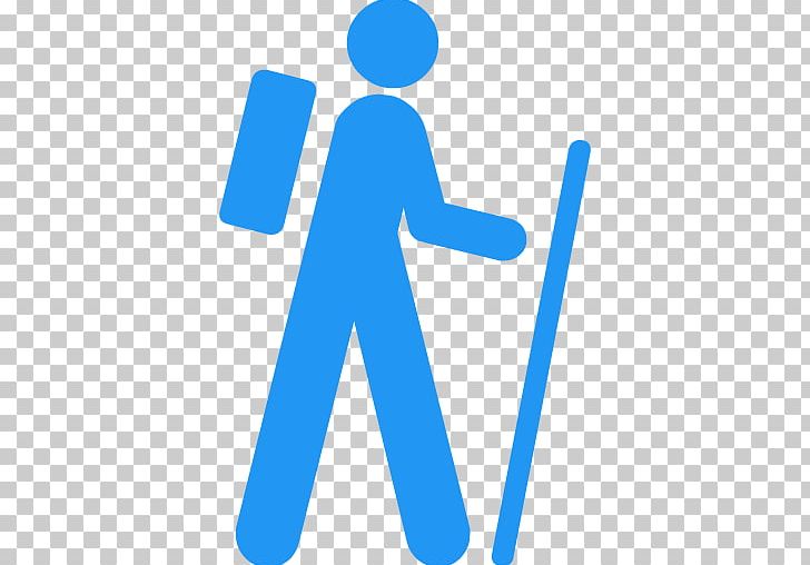 Hiking Walking Computer Icons Trail Trekking PNG, Clipart, Angle, Area, Blue, Brand, Camping Free PNG Download