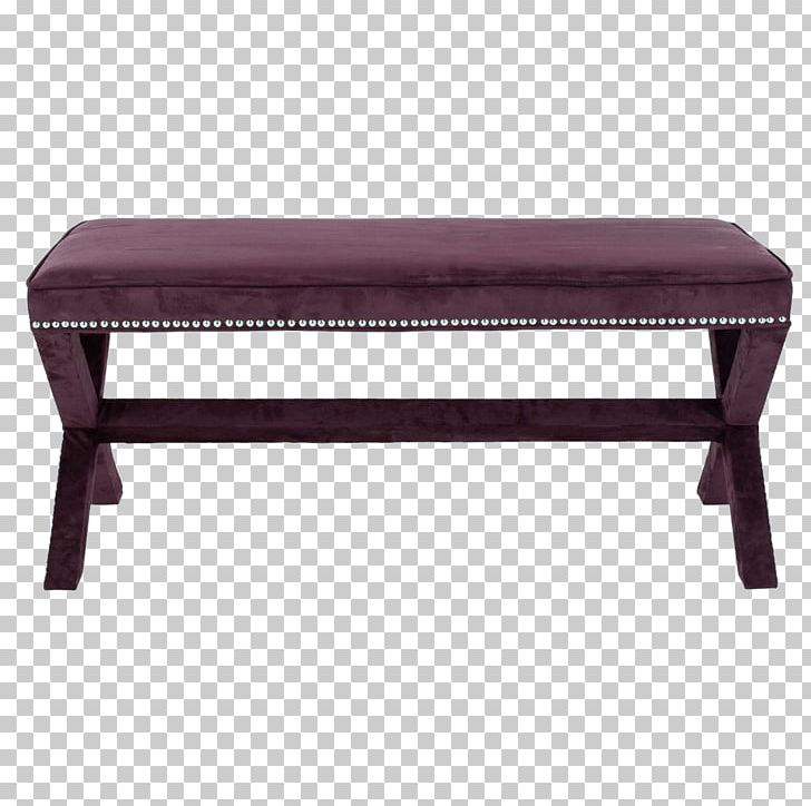Bench Stool Foot Rests Purple Furniture PNG, Clipart, Art, Bench, Blue, Chair, Cushion Free PNG Download