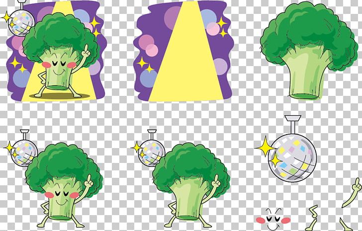 Broccoli Cabbage Vegetable PNG, Clipart, Art, Brassica Oleracea, Broccoli Vector, Cartoon, Dancing Free PNG Download