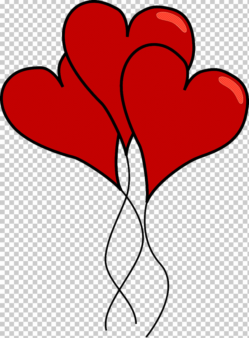 Red Heart Leaf Petal Line Art PNG, Clipart, Flower, Heart, Leaf, Line Art, Love Free PNG Download