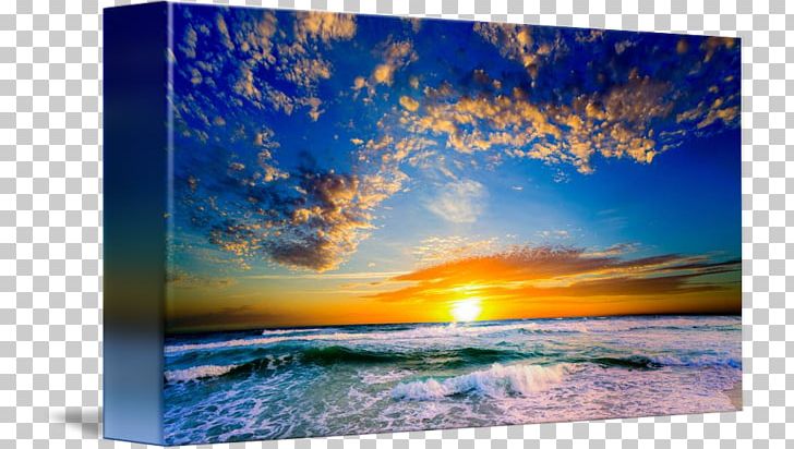 Painting Desktop Frames Nature Sea PNG, Clipart, Atmosphere, Beach Sunset, Calm, Computer, Computer Wallpaper Free PNG Download