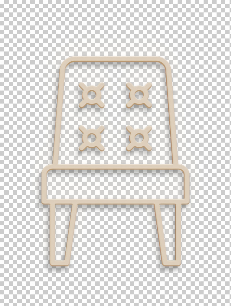 Chair Icon Seat Icon Interiors Icon PNG, Clipart, Beige, Chair, Chair Icon, Furniture, Interiors Icon Free PNG Download