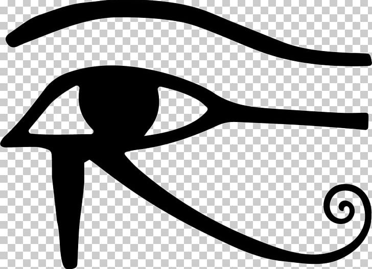 Ancient Egypt Eye Of Horus Eye Of Providence Wadjet PNG, Clipart, Ancient Egypt, Ankh, Artwork, Black, Black And White Free PNG Download