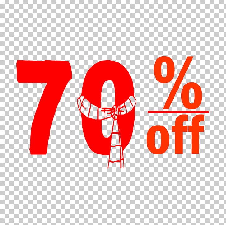 Christmas 70% Discount Tag. PNG, Clipart, Area, Brand, Graphic Design, Line, Logo Free PNG Download