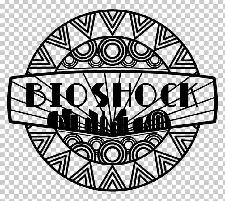 BioShock Infinite BioShock 2 Rapture Logo PNG, Clipart, Area, Bioshock, Bioshock 2, Bioshock Infinite, Black And White Free PNG Download
