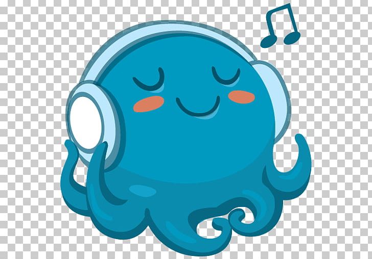 Sticker VKontakte Octopus Theodore Affinage PNG, Clipart, Affinage, Cephalopod, Emoticon, Music, Octopus Free PNG Download