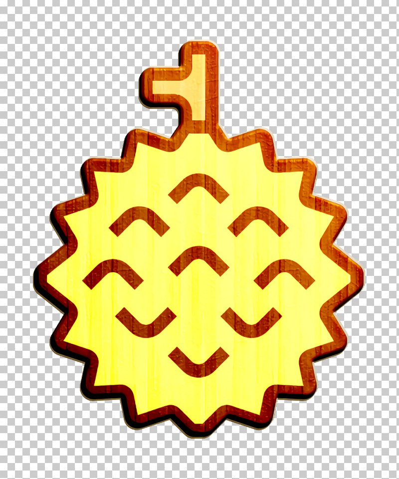 Durian Icon Fruit And Vegetable Icon PNG, Clipart, Durian Icon, Fruit And Vegetable Icon, Line, Orange, Symbol Free PNG Download