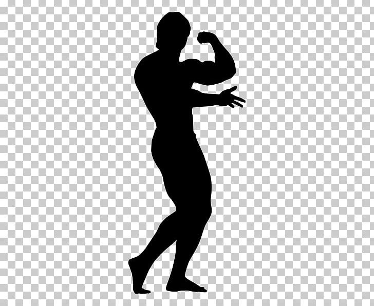 Bodybuilding Silhouette Physical Fitness PNG, Clipart, Arm, Black, Black And White, Bodybuilding, Exercise Free PNG Download