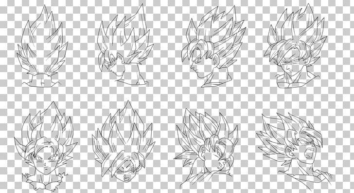 Goku Gohan Line Art Drawing Sketch PNG, Clipart, Akira Toriyama, Arm, Artwork, Black And White, Cartoon Free PNG Download