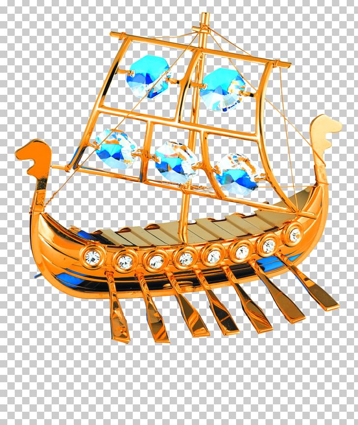 Viking Ships Swarovski AG Crystal Gold PNG, Clipart, Boat, Bronze, Candle Holder, Caravel, Cart Free PNG Download