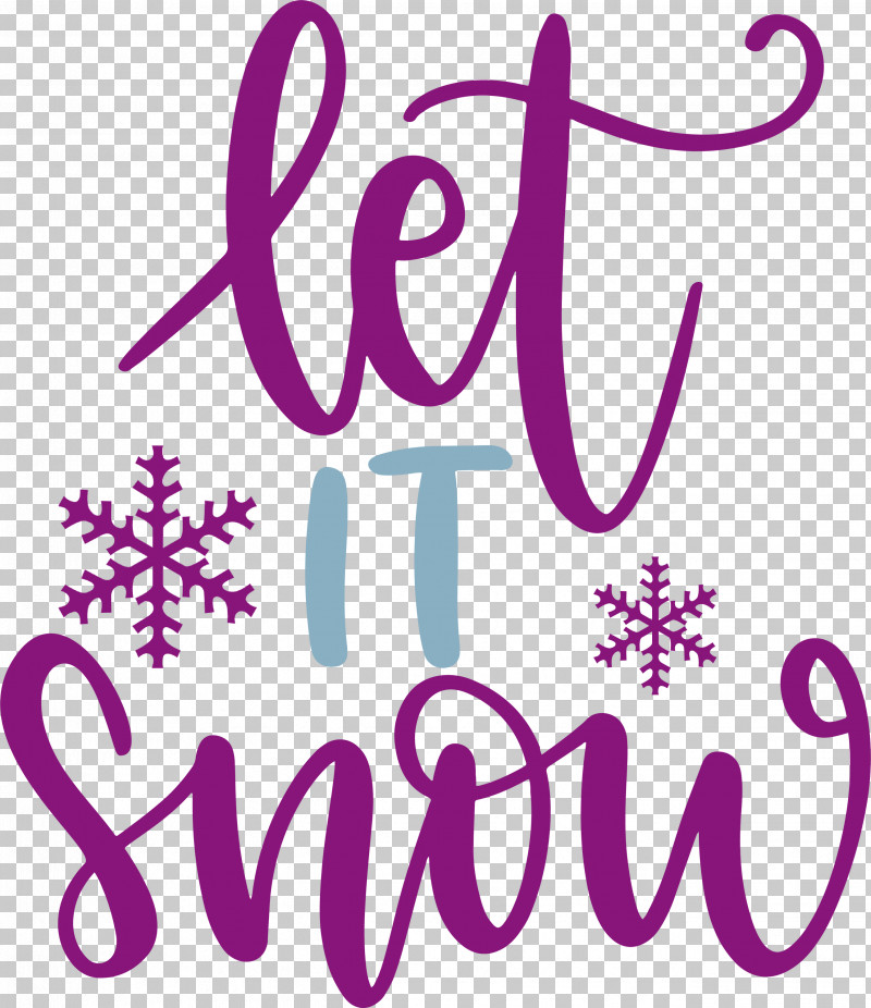 Let It Snow Snowflake Winter PNG, Clipart, Calligraphy, Flower, Geometry, Let It Snow, Lilac M Free PNG Download
