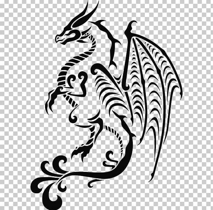 Coloring Book Tattoo Chinese Dragon PNG, Clipart, Adult, Art, Artwork,  Black And White, Chinese Dragon Free