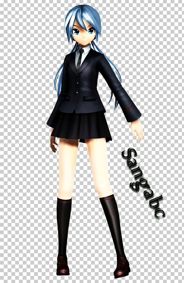 Hatsune Miku Normal Mapping Character YouTube PNG, Clipart, Action Figure, Anime, Black Hair, Brown Hair, Character Free PNG Download