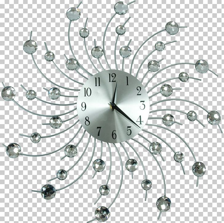 Alarm Clocks Digital Clock Room Zegar Ścienny 50CM Z Kryształkami Cristal Prezent PNG, Clipart, Alarm Clocks, Angle, Artikel, Bedroom, Body Jewelry Free PNG Download