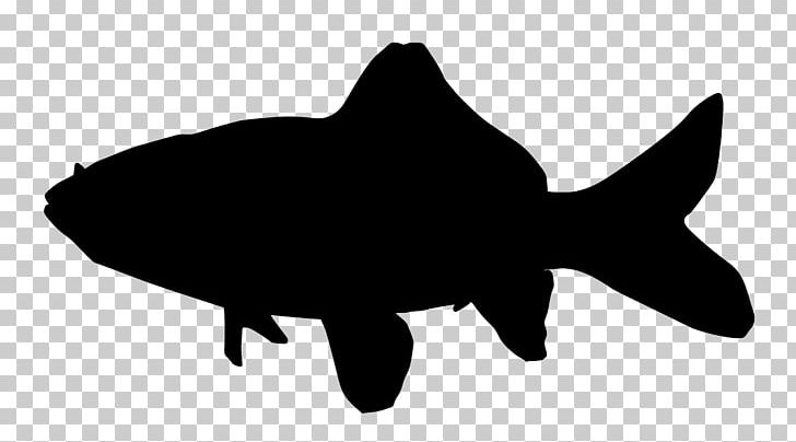 Common Goldfish Silhouette PNG, Clipart, Animals, Black, Black And White, Common Goldfish, Fauna Free PNG Download