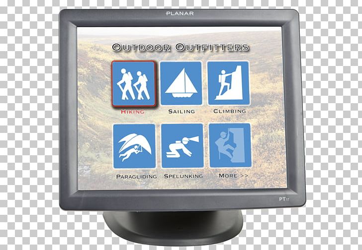 Computer Monitors Planar Systems Touchscreen Liquid-crystal Display LED-backlit LCD PNG, Clipart, Brand, Communication, Computer Monitor, Computer Monitors, Display Advertising Free PNG Download