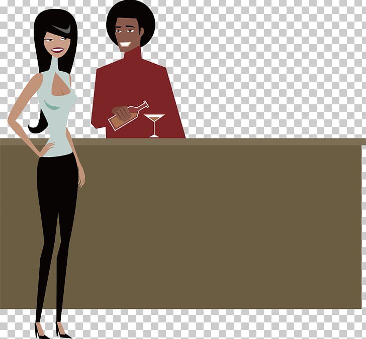 Woman Google S Illustration PNG, Clipart, Adobe Illustrator, Alcoholic Drinks, Arm, Black Hair, Cartoon Free PNG Download