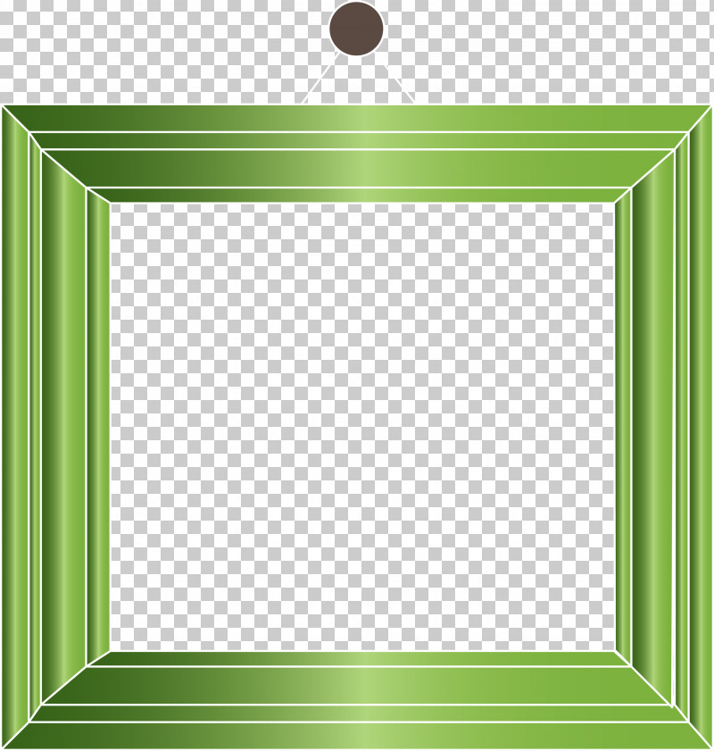 Photo Frame Picture Frame Hanging Photo Frame PNG, Clipart, Angle, Area, Green, Hanging Photo Frame, Line Free PNG Download