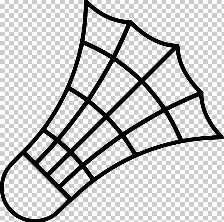 Drawing Shuttlecock Badminton PNG, Clipart, Area, Badminton, Black, Black And White, Cartoon Free PNG Download