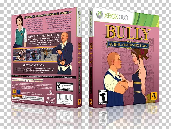 Bully: Scholarship Edition Video Game Bully PNG, Clipart, Brand, Brazil, Bully, Bully Boy, Bully Scholarship Edition Free PNG Download