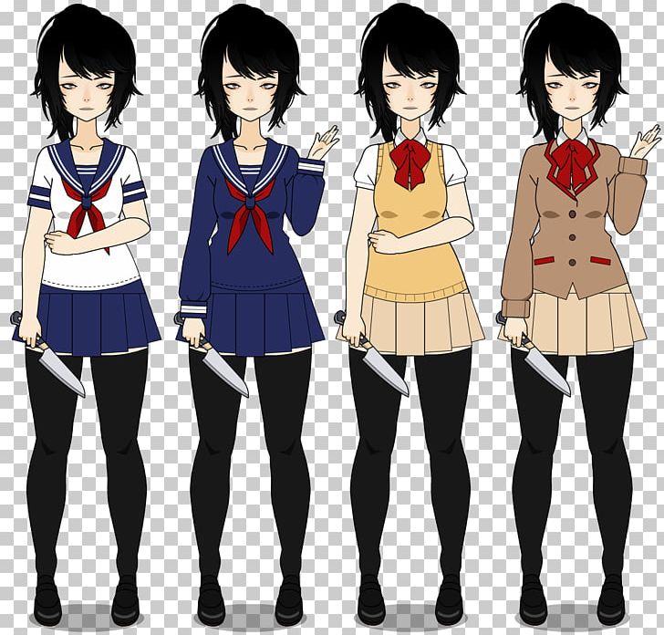 School Uniform Digital Art PNG, Clipart, 121212, Anime, Art, Artist, Clothing Free PNG Download