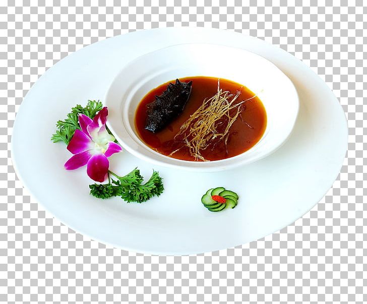 Sea Cucumber As Food Shark Fin Soup Broth PNG, Clipart, Animals, Broth, Cucumber, Dining, Dish Free PNG Download