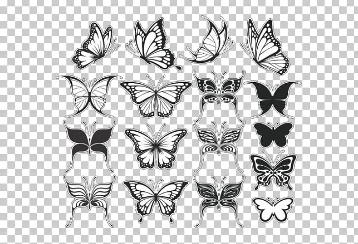 Butterfly Tattoo Drawing PNG, Clipart, Abziehtattoo, Art, Arthropod, Black, Brush Footed Butterfly Free PNG Download