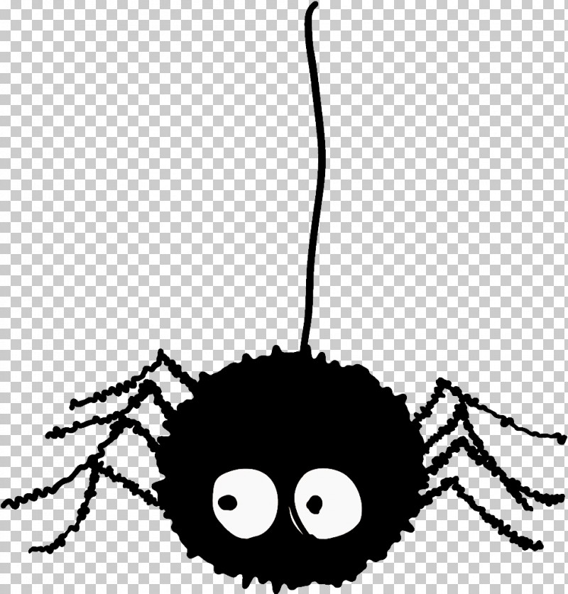 Spider Halloween PNG, Clipart, Halloween, Head, Line Art, Spider Free PNG Download