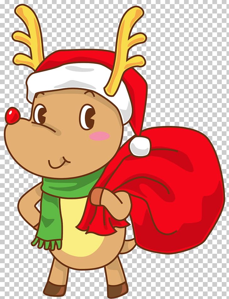 Rudolph Santa Claus Reindeer Christmas PNG, Clipart, Animation, Artwork, Christmas, Christmas Cliparts Rudolph, Christmas Decoration Free PNG Download