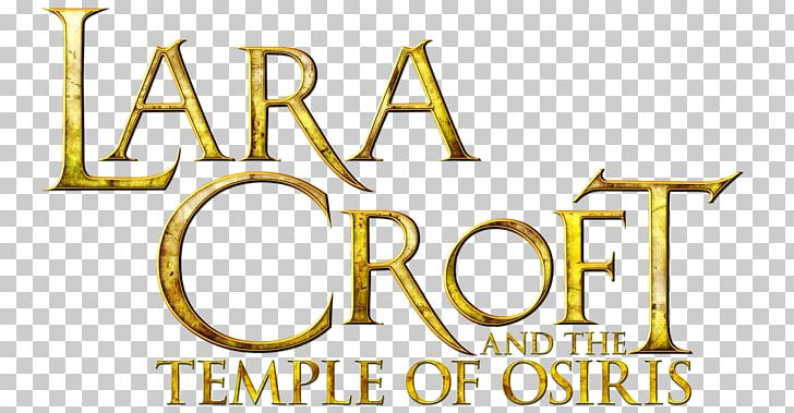 Lara Croft And The Temple Of Osiris Lara Croft And The Guardian Of Light Logo Xbox 360 PNG, Clipart, Area, Brand, Croft, Death, Gold Free PNG Download