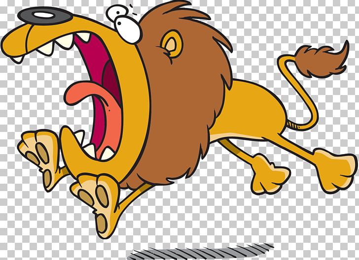 Lion Cartoon PNG, Clipart, Animal Figure, Animals, Animation, Artwork, Beak Free PNG Download
