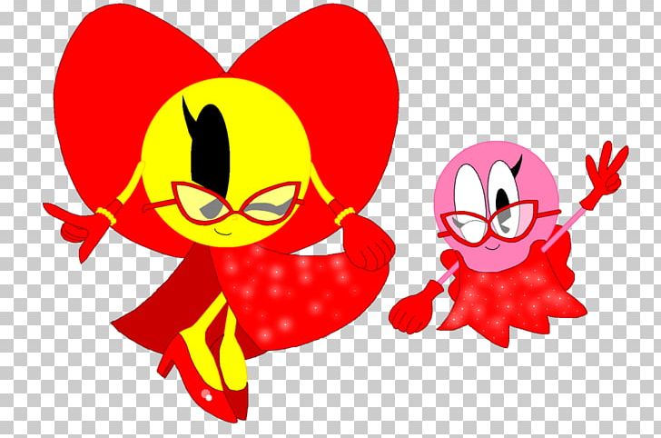 Ms. Pac-Man Super Pac-Man Video Game Fan Art PNG, Clipart, Cartoon, Character, Computer Wallpaper, Dasi, Digital Art Free PNG Download