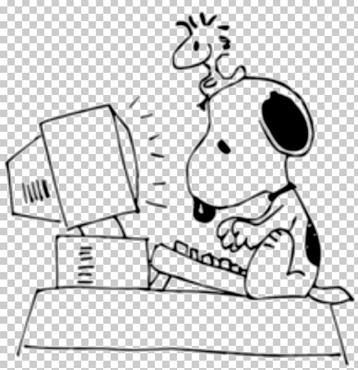 Snoopy Charlie Brown Woodstock Peanuts Computer PNG, Clipart, Area, Art, Artwork, Black, Black And White Free PNG Download