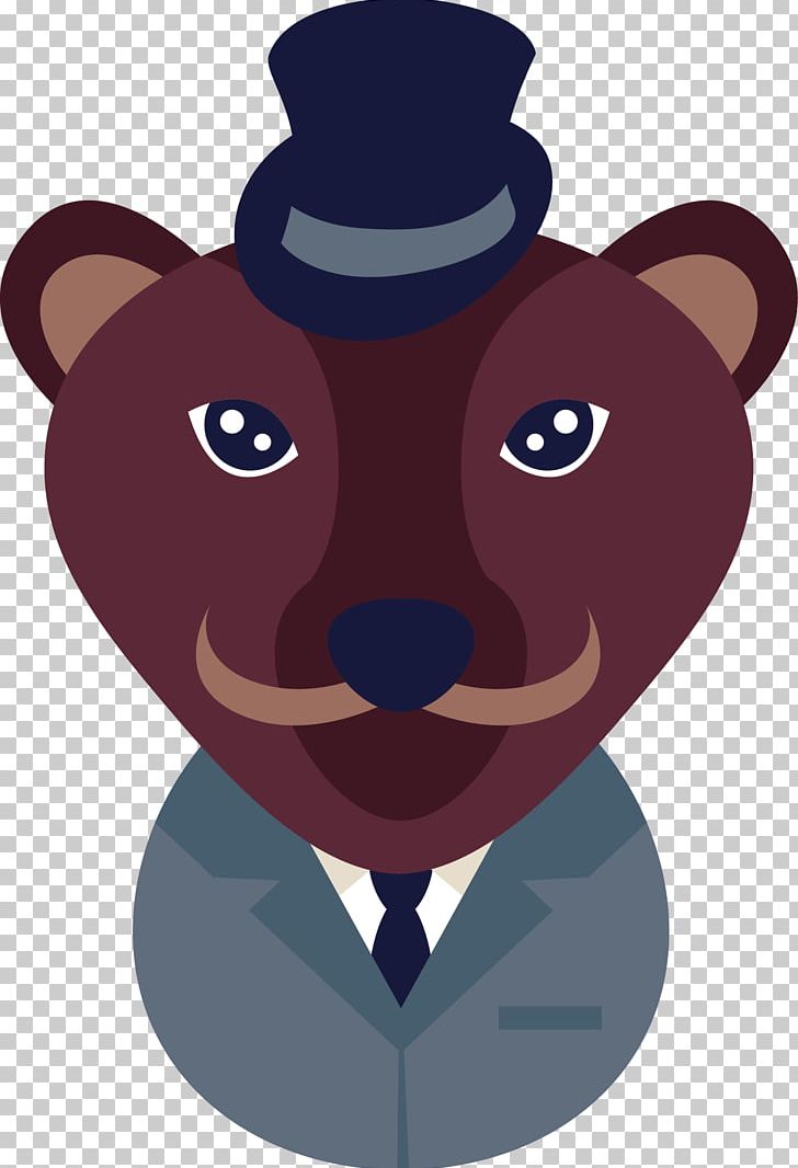 Bear Designer Illustration PNG, Clipart, Animal, Animals, Art, Avatar, Bear Free PNG Download