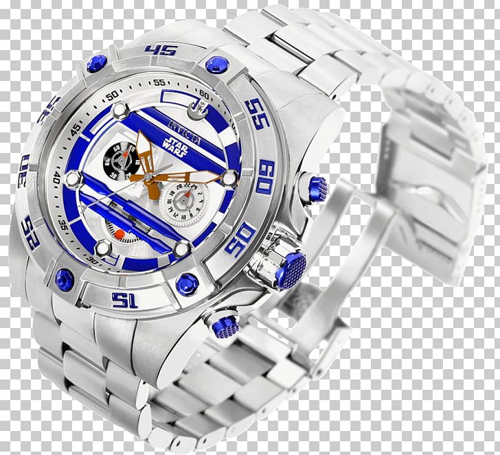 Anakin Skywalker Invicta Watch Group R2-D2 Star Wars PNG, Clipart, Accessories, Anakin Skywalker, Blue, Brand, Chronograph Free PNG Download