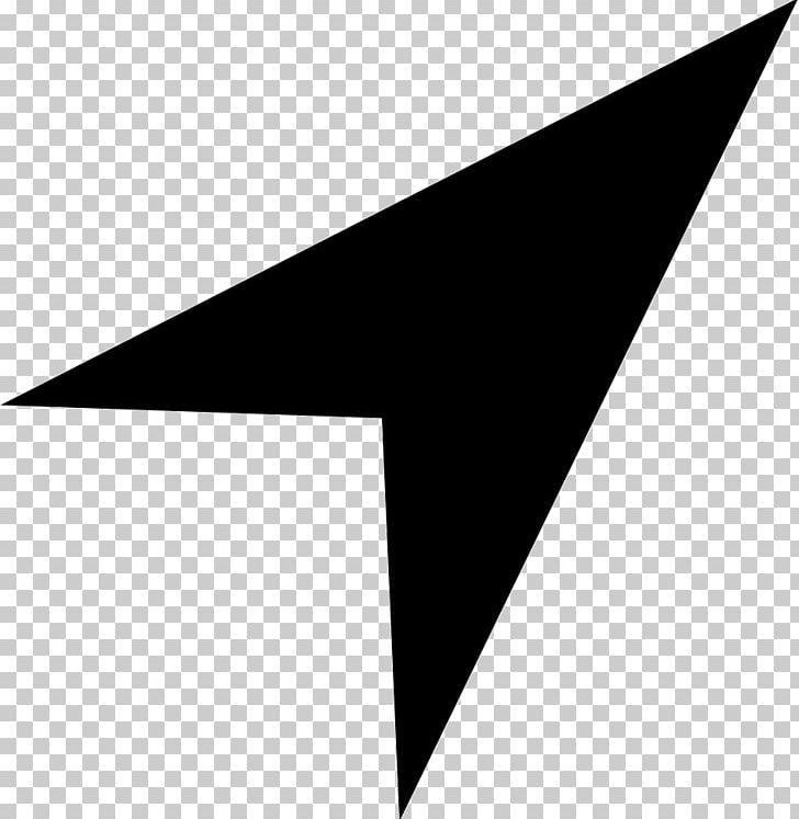 Arrow Pointer Computer Icons Portable Network Graphics PNG, Clipart, Angle, Arrow, Black, Black And White, Computer Icons Free PNG Download