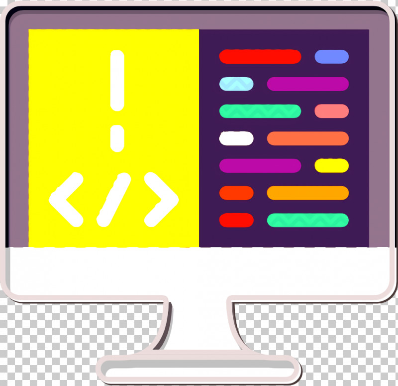Education Icon Coding Icon Monitor Icon PNG, Clipart, Coding Icon, Computer Monitor, Education Icon, Geometry, Line Free PNG Download