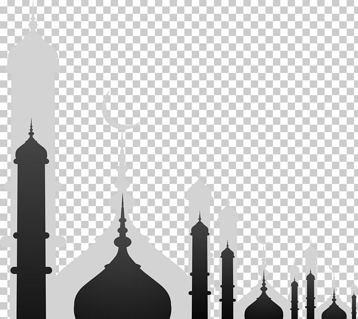 Mosque Stock Illustration Illustration PNG, Clipart, Adha, Background Black, Black And White, Black Background, Black Hair Free PNG Download