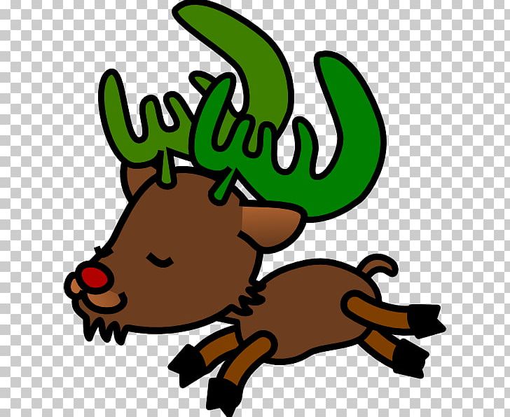 Reindeer Rudolph Santa Claus PNG, Clipart, Antler, Artwork, Carnivoran, Cartoon, Cattle Like Mammal Free PNG Download
