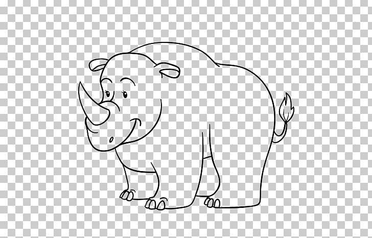 Rhinoceros Hippopotamus Indian Elephant Drawing PNG, Clipart, Angle, Animal, Animal, Art, Black Free PNG Download