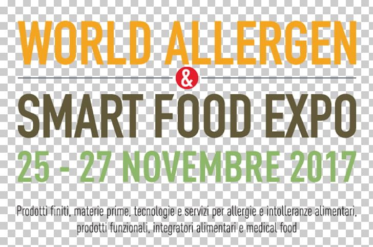 WORLD ALLERGEN & SMART FOOD EXPO Brand Logo Font Profile Tyrecenter PNG, Clipart, Area, Brand, Computer Monitors, Fast Food Nutrition, Food Free PNG Download