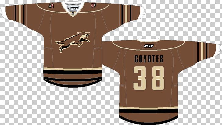 Jersey Arizona Coyotes Logo Sweater T-shirt PNG, Clipart, Arizona Coyotes, Brand, Brown, Clothing, Concept Free PNG Download