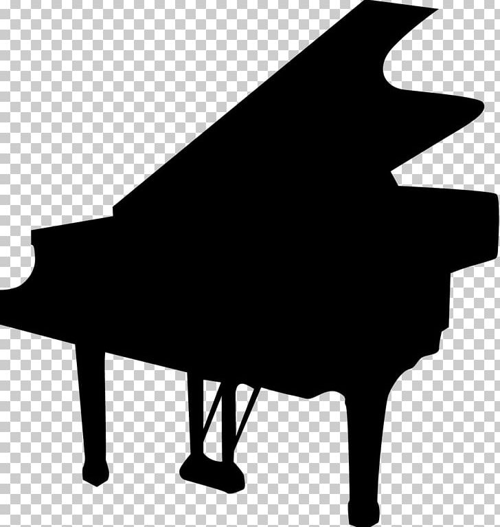 Piano Silhouette Pianist Violin PNG, Clipart, Black, Black And White, Furniture, Grand Piano, Keyboard Free PNG Download