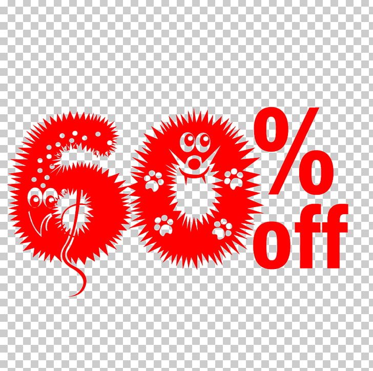 Cute Hairy Halloween 60% Off Discount Tag. PNG, Clipart, Area, Beauty Brands, Brand, Circle, Coupon Free PNG Download