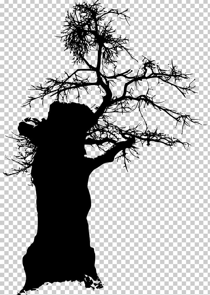 Silhouette Tree PNG, Clipart, Animals, Art, Black And White, Branch, Desktop Wallpaper Free PNG Download