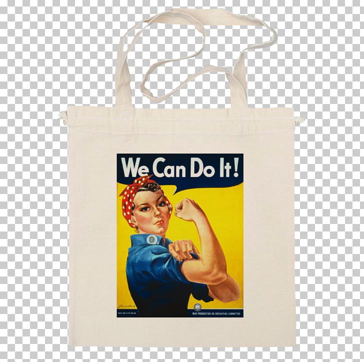We Can Do It! Rosie The Riveter World War II Zazzle Paper PNG, Clipart, Art, Brand, Handbag, J Howard Miller, Material Free PNG Download