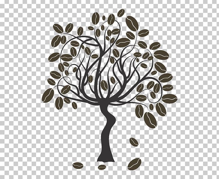 Coffee Bean PNG, Clipart, Agregaty Malarskie, Arabica Coffee, Black And White, Branch, Coffea Free PNG Download